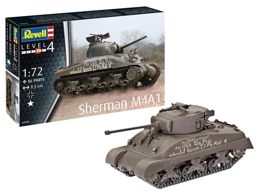 Sherman M4A1 Revell model kit