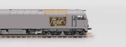 Highly Detailed Deluxe Weathered Class 60 061 “Alexander Graham Bell” Triple Grey Coal Diesel Electric Locomotive