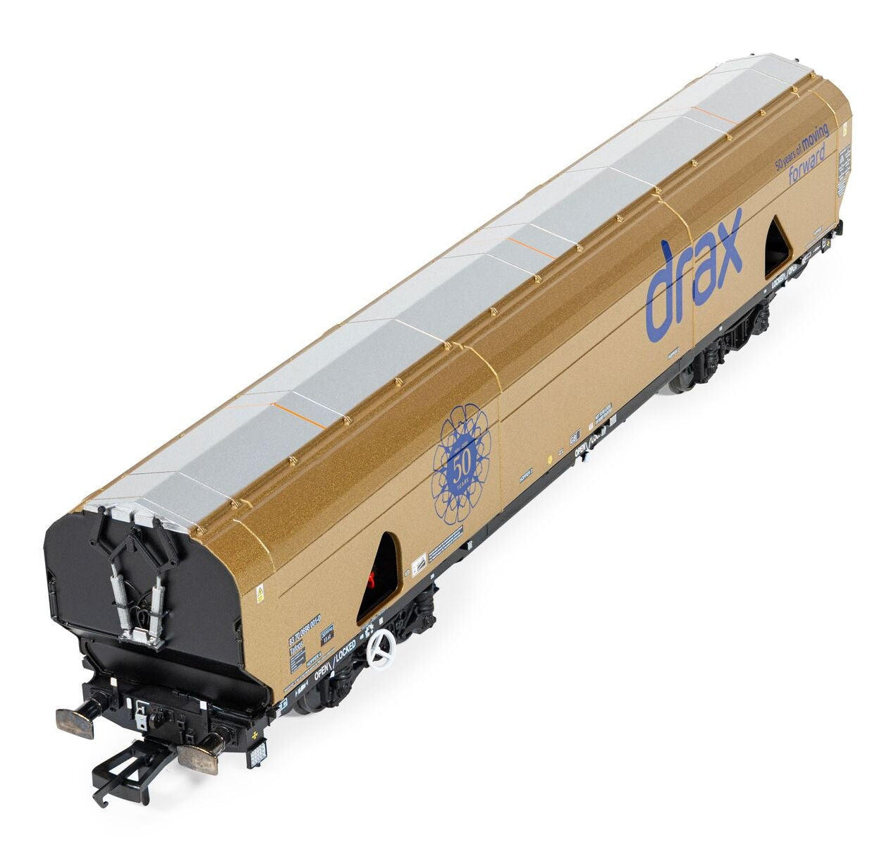 Drax Biomass Gold 50th Anniversary Wagon