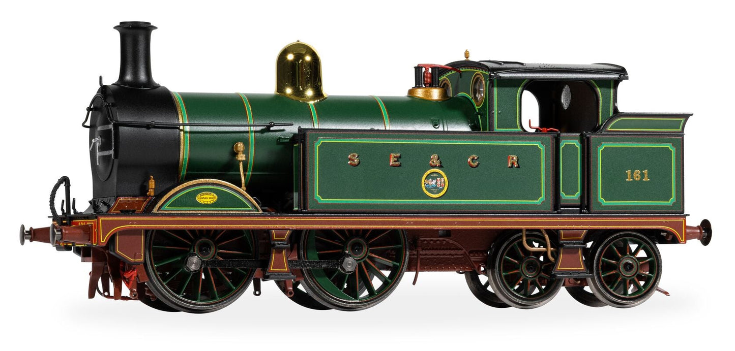 R30419 H Class 0-4-4T SECR Lined Green 161 Steam Locomotive
