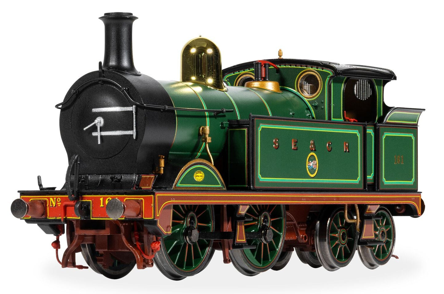 R30419 H Class 0-4-4T SECR Lined Green 161 Steam Locomotive