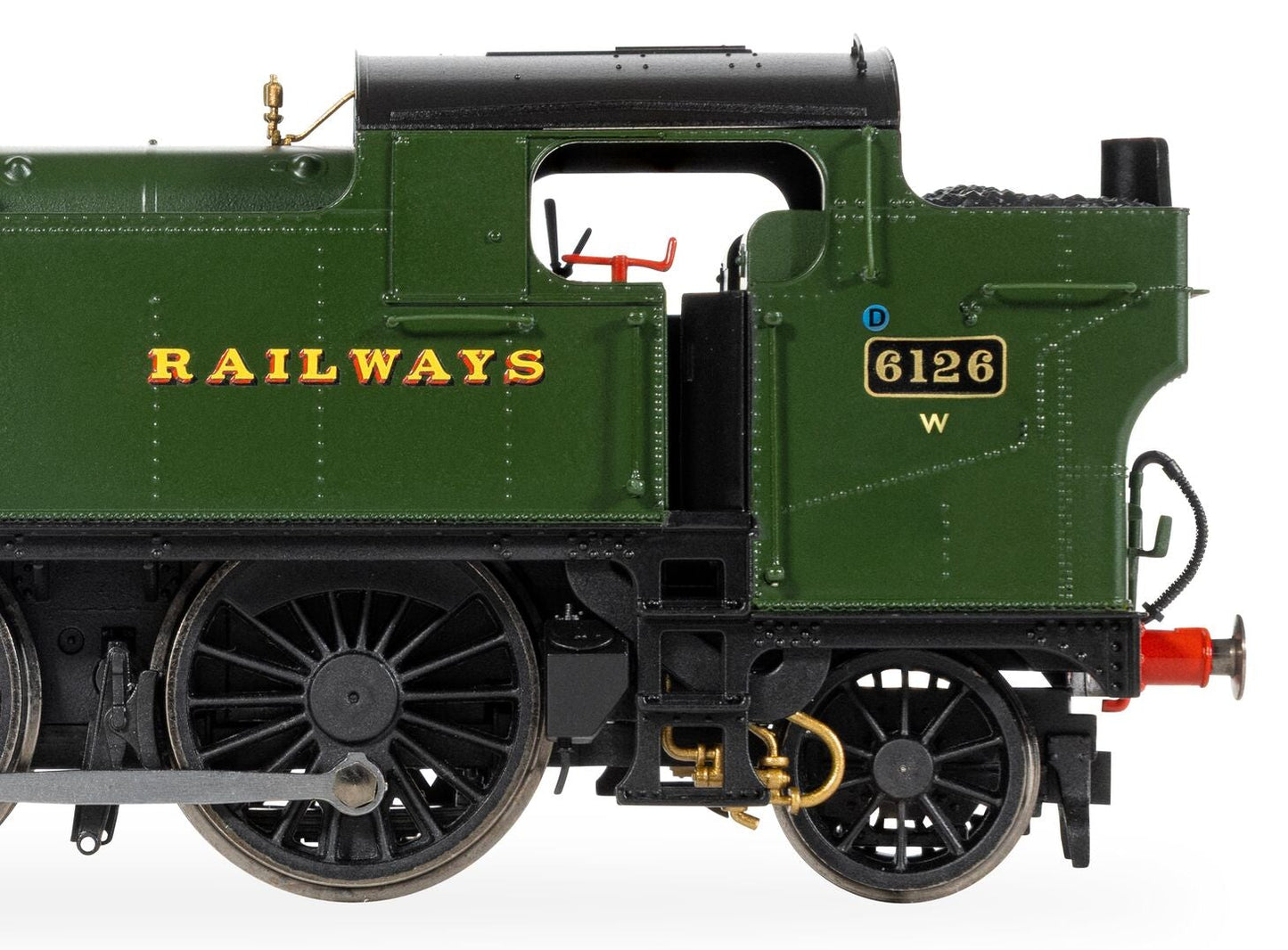 R30508 Class 61xx 'Large Prairie' 2-6-2T British Railways Green 6126 Steam Locomotive