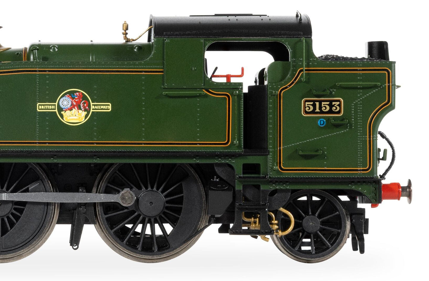 R30509 Class 51xx 'Large Prairie' 2-6-2T BR Green Late Crest 5153 Steam Locomotive