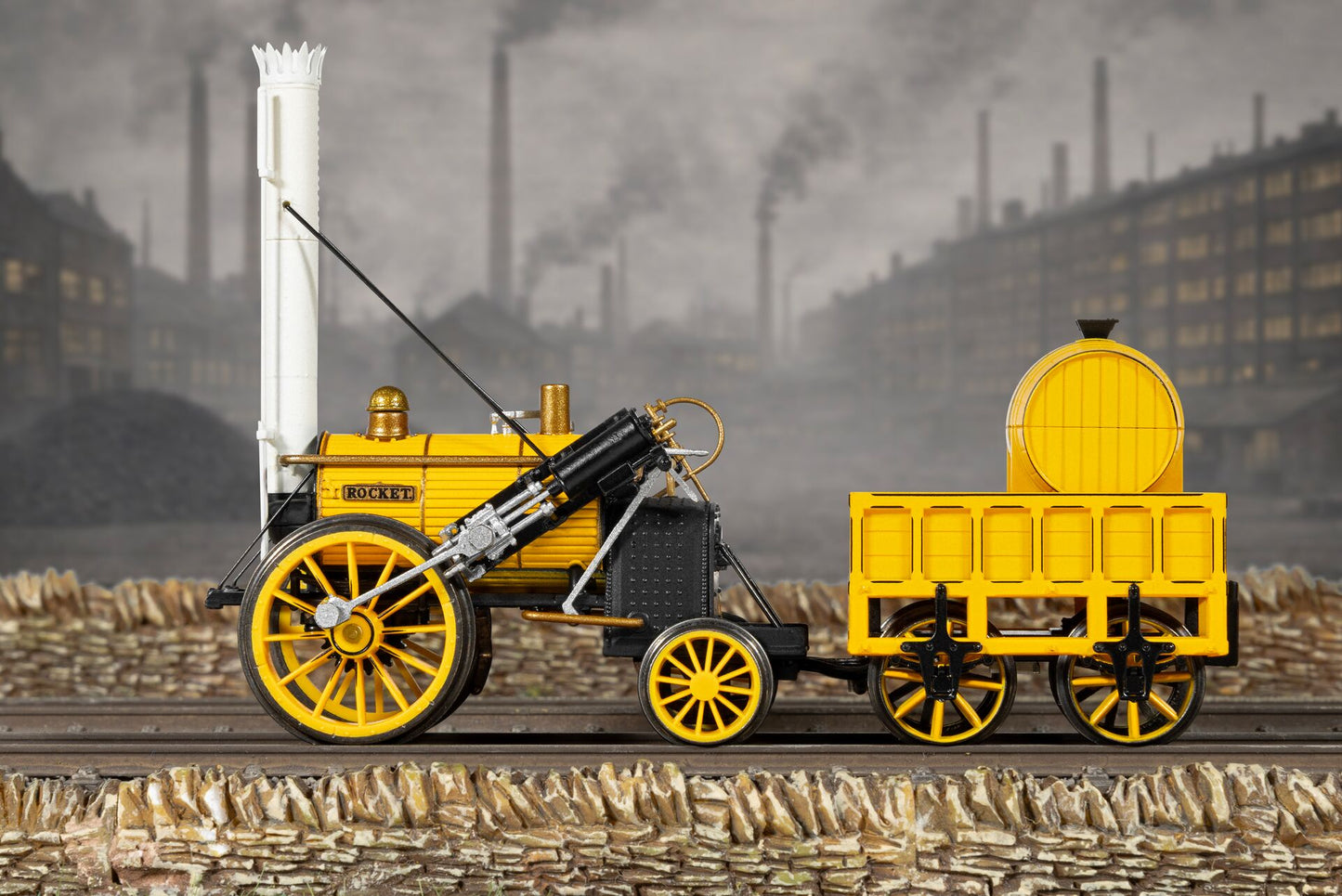 R30510 Stephenson’s Rocket 0-2-2 Steam Locomotive