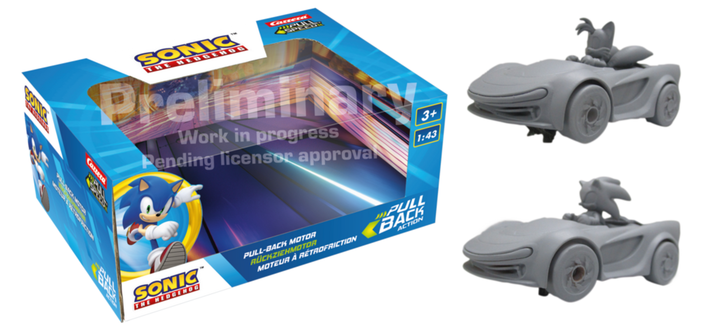 Carrera Pull & Speed Sonic Racing CrossWorlds - Twinpack