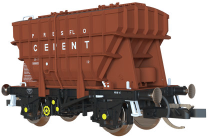 T3000 Presflo Cement Wagon BR pre-TOPS Bauxite Triple Pack - B888393, B888562 & B888573