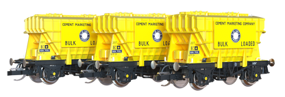 T3001 Presflo Cement Wagon Blue Circle Cement Triple Pack - PF12, PF19 & PF29