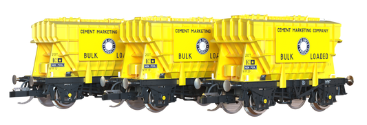 T3001 Presflo Cement Wagon Blue Circle Cement Triple Pack - PF12, PF19 & PF29