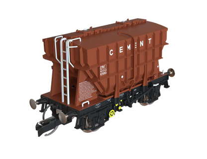T3002 Presflo Cement Wagon BR TOPS Bauxite Triple Pack - B873080, B873083 & B873091