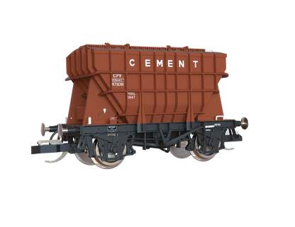 T3002 Presflo Cement Wagon BR TOPS Bauxite Triple Pack - B873080, B873083 & B873091