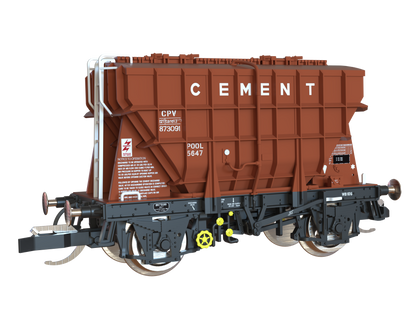 T3002 Presflo Cement Wagon BR TOPS Bauxite Triple Pack - B873080, B873083 & B873091