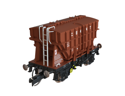 T3002 Presflo Cement Wagon BR TOPS Bauxite Triple Pack - B873080, B873083 & B873091