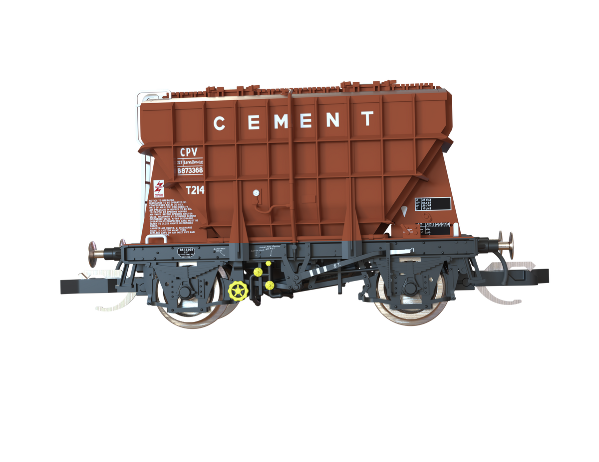 T3003 Presflo Cement Wagon BR TOPs Bauxite (as preserved) B873368
