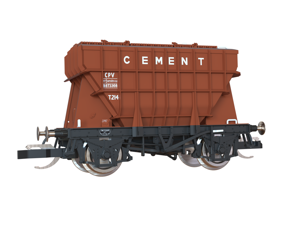 T3003 Presflo Cement Wagon BR TOPs Bauxite (as preserved) B873368