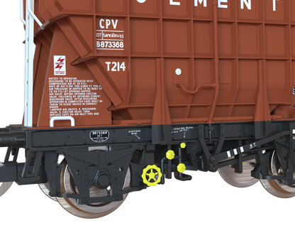 T3003 Presflo Cement Wagon BR TOPs Bauxite (as preserved) B873368