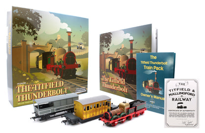 Pre-Owned 922001 The Titfield Thunderbolt Deluxe Train Pack - DCC Sound Fitted