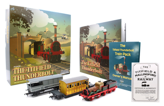 Pre-Owned 922001 The Titfield Thunderbolt Deluxe Train Pack - DCC Sound Fitted