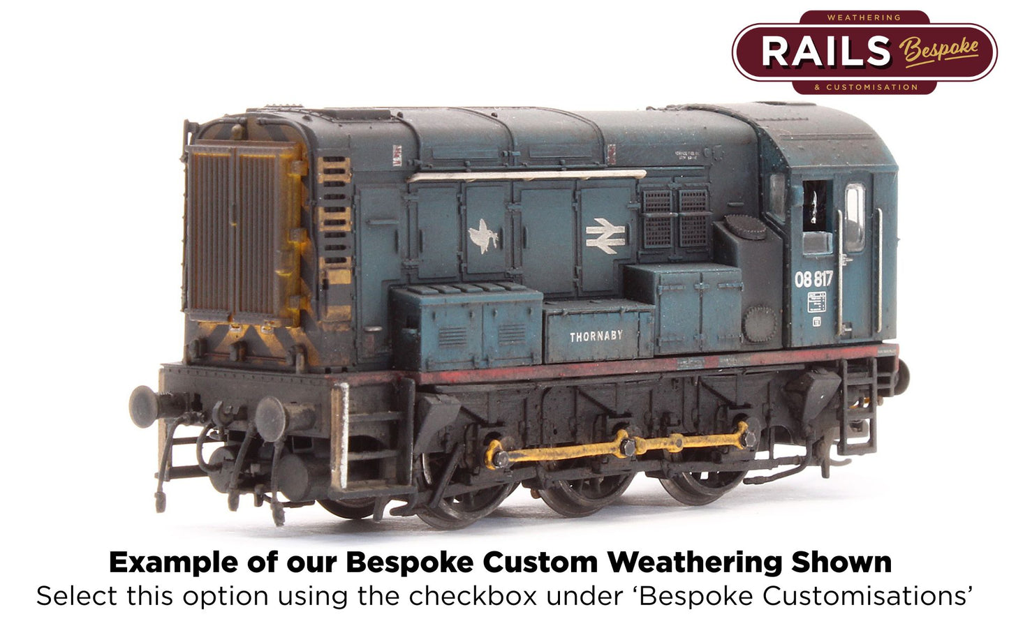 TT3033M BR Class 08 0-6-0 08817 Diesel Locomotive