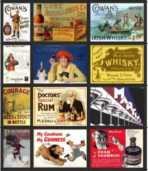 TSABS0206 TT120 Alcohol Billboard Advertising Sheets Pack