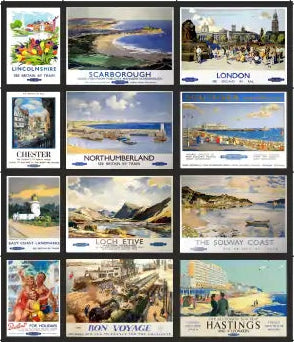TSABS0279 TT120 British Railways Billboard Advertising Sheets Pack 3