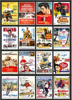 TSABS0264 TT120 Elvis Films Billboard Advertising Sheets Pack 2