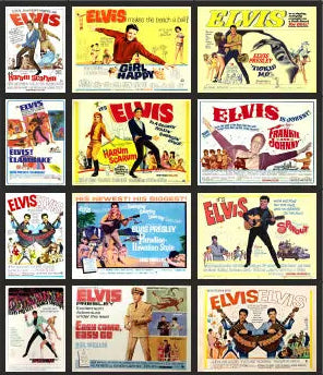 TSABS0267 TT120 Elvis Films Billboard Advertising Sheets Pack 5