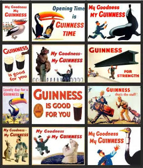 TSABS0269 TT120 Guinness Films Billboard Advertising Sheets Pack 1