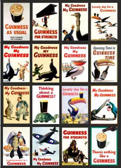 TSABS0270 TT120 Guinness Films Billboard Advertising Sheets Pack 2