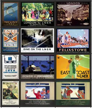 TSABS0205 TT120 LNER Billboard Advertising Sheets Pack 10
