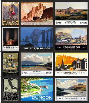 TSABS0200 TT120 LNER Billboard Advertising Sheets Pack 5