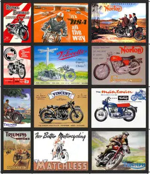 TSABS0211 TT120 Motorbike Billboard Advertising Sheets Pack