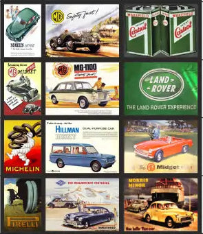 TSABS0212 TT120 Motoring Billboard Advertising Sheets Pack