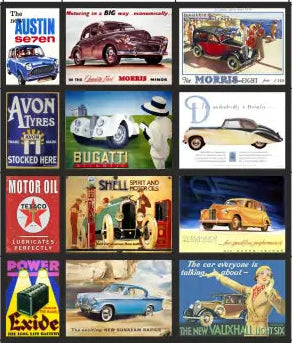 TSABS0213 TT120 Motoring Billboard Advertising Sheets Pack 2
