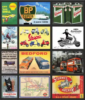 TSABS0214 TT120 Transportation Billboard Advertising Sheets Pack