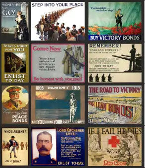 TSABS0275 TT120 WW1 Billboard Advertising Sheets Pack 1