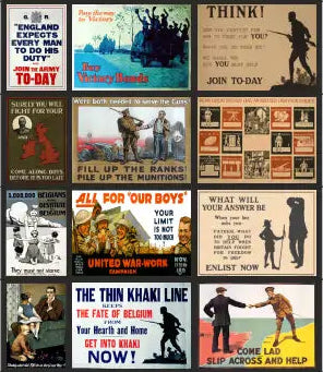 TSABS0276 TT120 WW1 Billboard Advertising Sheets Pack 2