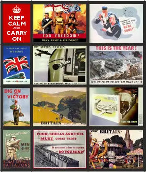 TSABS0215 TT120 WW2 Propaganda Billboard Advertising Sheets Pack