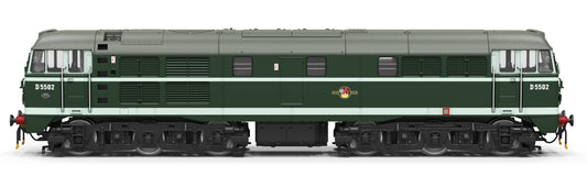 TT3071M Class 30 BR Green 'D5502' Diesel Locomotive