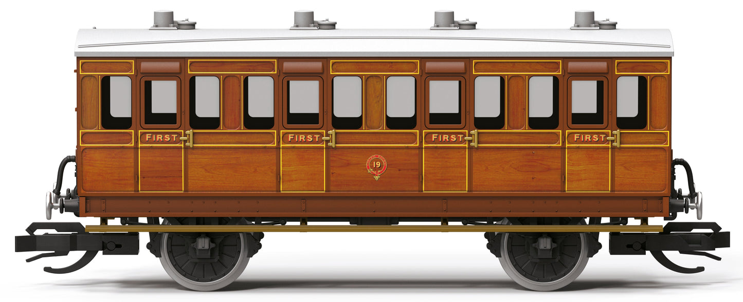 TT4082 4 Wheel 1st Class Coach Isle of Wight Central Railway 19