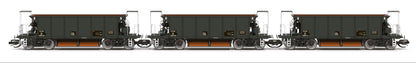 TT6067 YGH 'Sealion' Ballast Hopper Departmental Olive Green Triple Pack