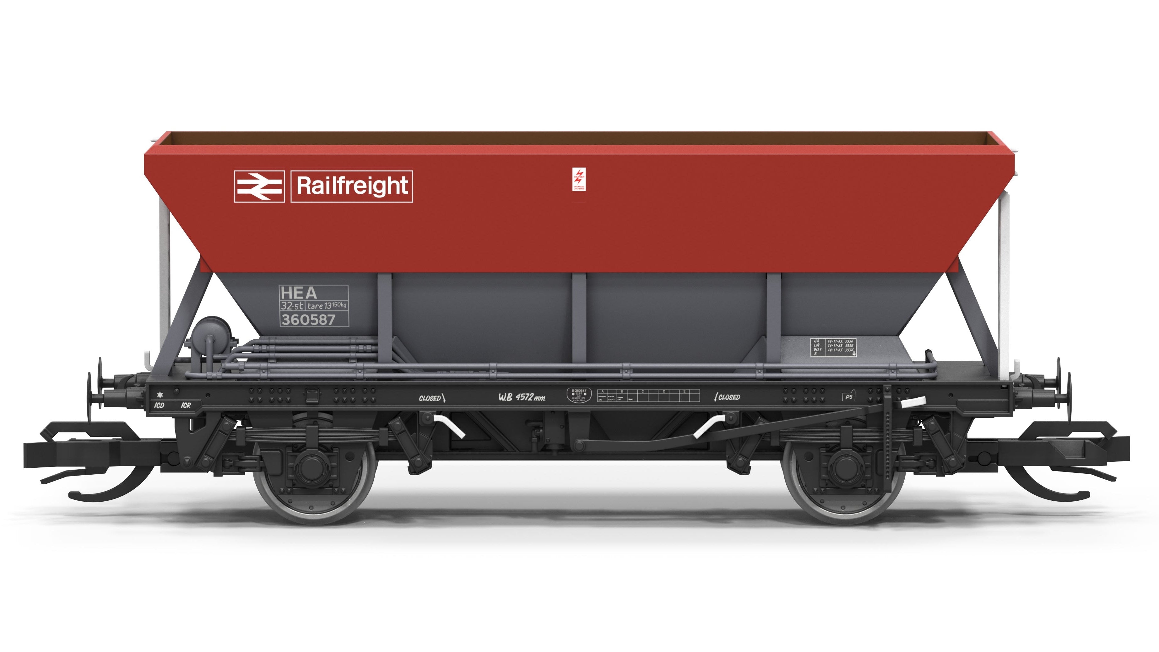 Hornby TT6073 HEA Hopper Wagon Railfreight 360587 – Rails