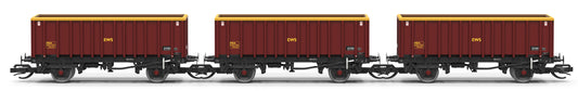 TT6077 MEA Open Wagon EWS Triple Pack