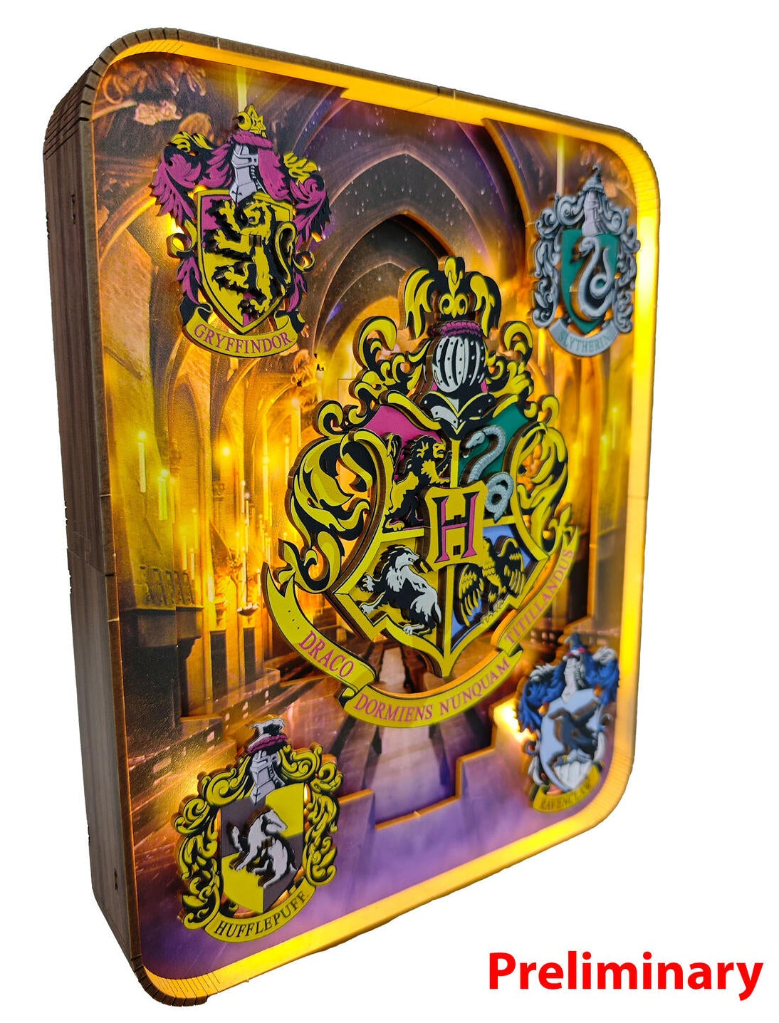 Harry Potter Hogwarts Crest Tiny Adventures Model Kit