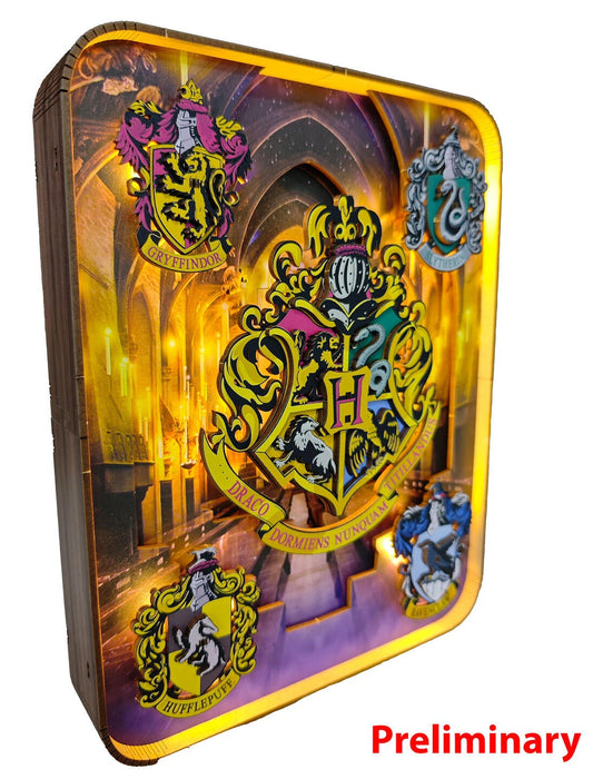 Harry Potter Hogwarts Crest Tiny Adventures Model Kit