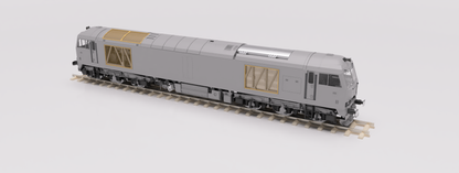 Highly Detailed Deluxe Weathered Class 60 027 “Joseph Banks” Triple Grey Petroleum Diesel Electric Locomotive