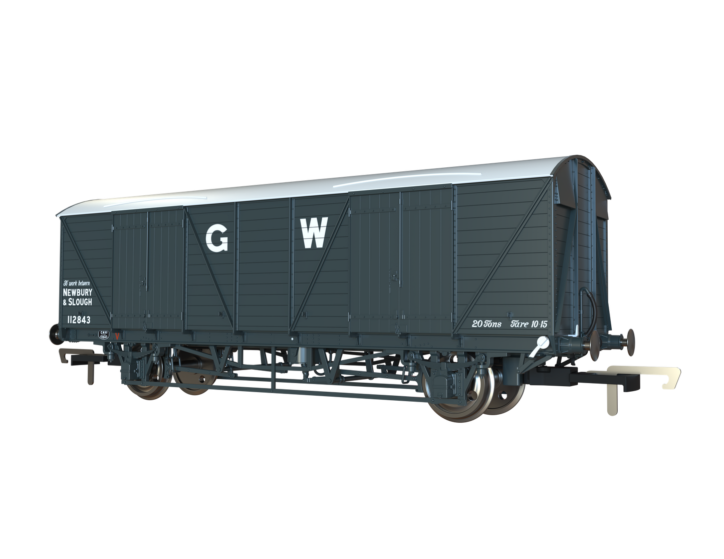 C3065 GWR Grey With White Roof 'Newbury/Slough' Pres. Mink G Van 112843