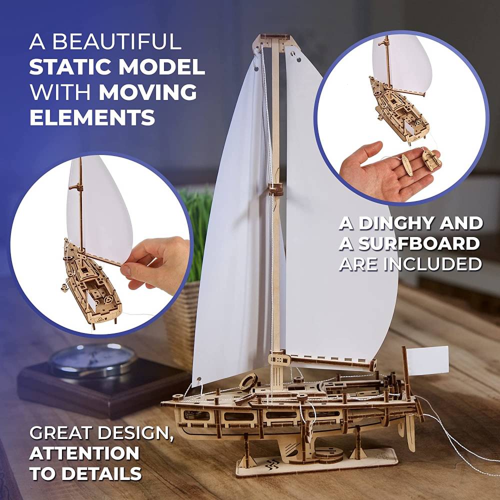 Ocean Beauty Yacht Mechanical Model Kit