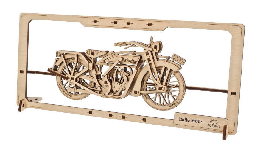 Indie Moto 2.5D Puzzle Mechanical Model Kit