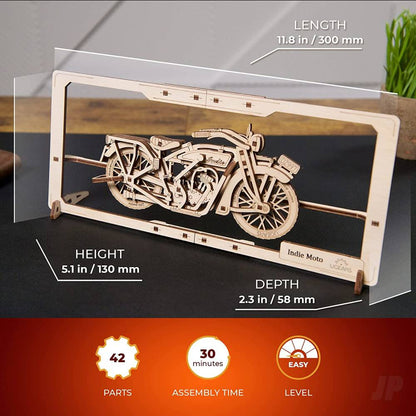 Indie Moto 2.5D Puzzle Mechanical Model Kit