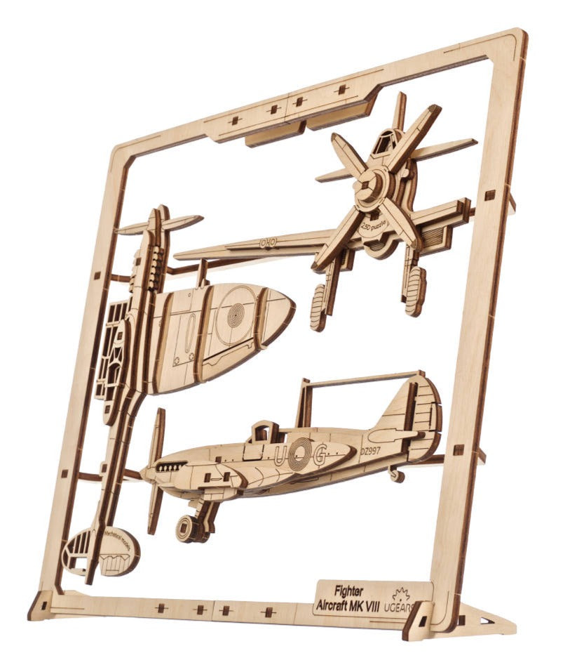 Fighter Aircraft 2.5D Puzzle Mechanical Model Kit